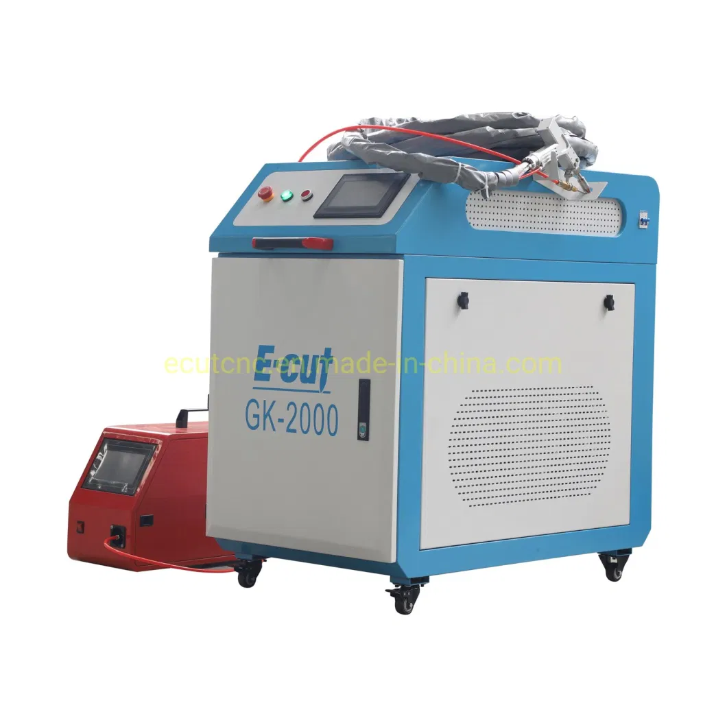 Portable 1500W Iron Stainless Steel Carbon Sheet Tube Hand Held Fiber Laser Welding Machine